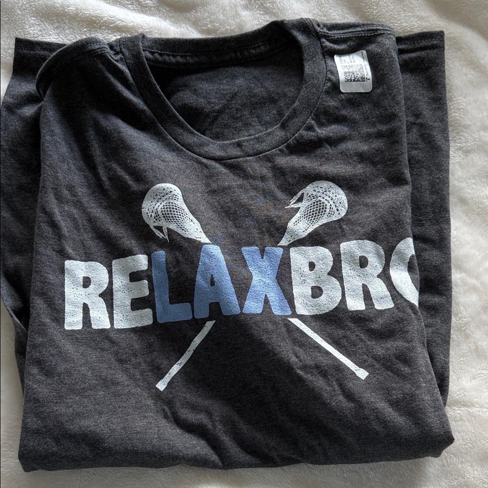 Relax Bro Graphic Men's Shirt - Black